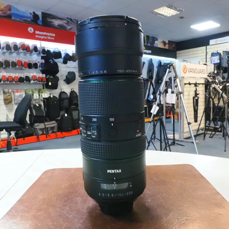 Used Pentax 150-450mm f4.5-5.6 ED DC WR - 12 Months Warranty-1