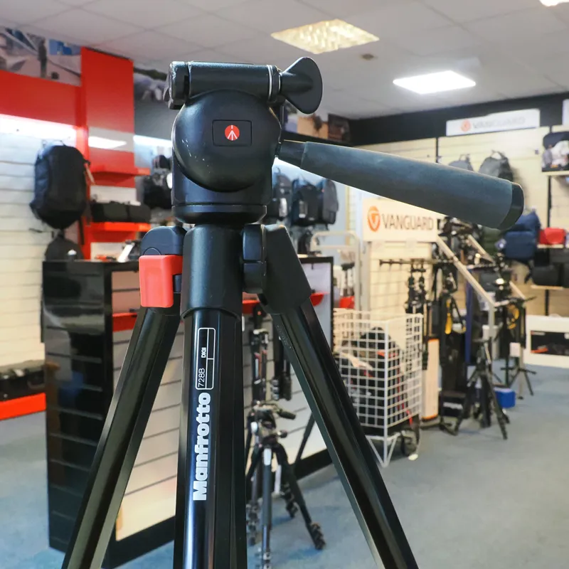 Used Manfrotto 728B Digi Tripod - 12 Months Warranty-1