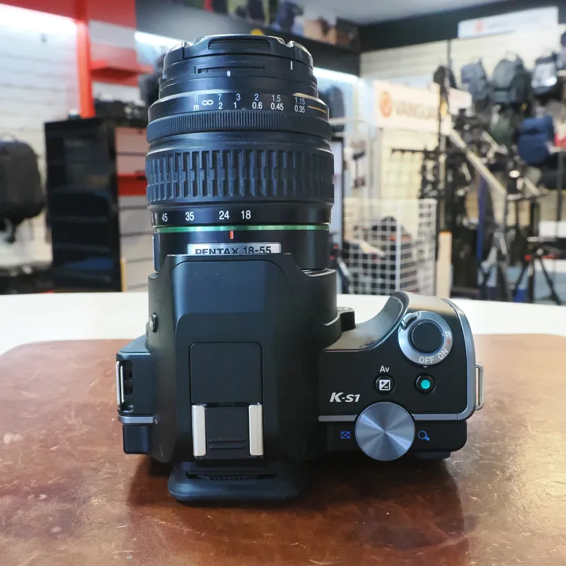 Used Pentax K-S1 + 18-55mm 3.5-5.6 - 1702 Actuations - 12 Months Warranty-3