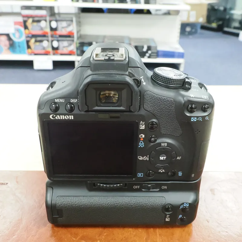 Used Canon EOS 500D + 18-55mm + BG-E5 grip - 4310 Actuations - 12 Months Warranty-2
