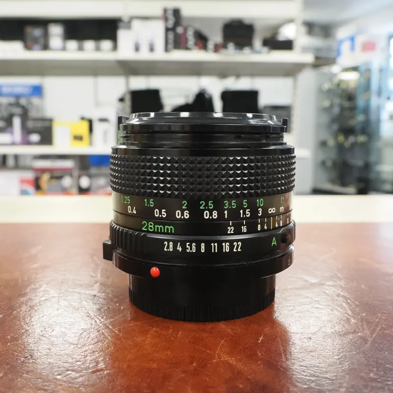 Used Canon FD 28mm f2.8 - 3 Months Warranty