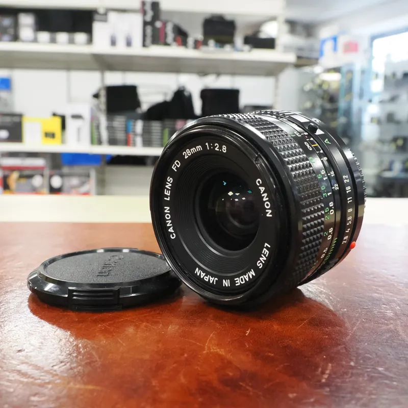 Used Canon FD 28mm f2.8 - 3 Months Warranty-1