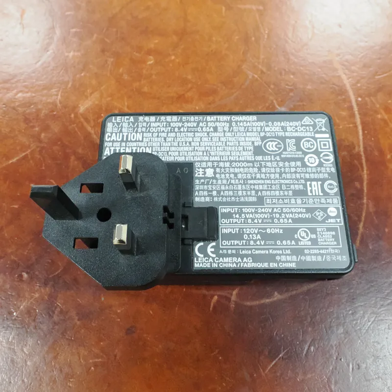 Used Leica BC-DC13 Battery Charger - For BP-DC13 - 3 Months Warranty-1