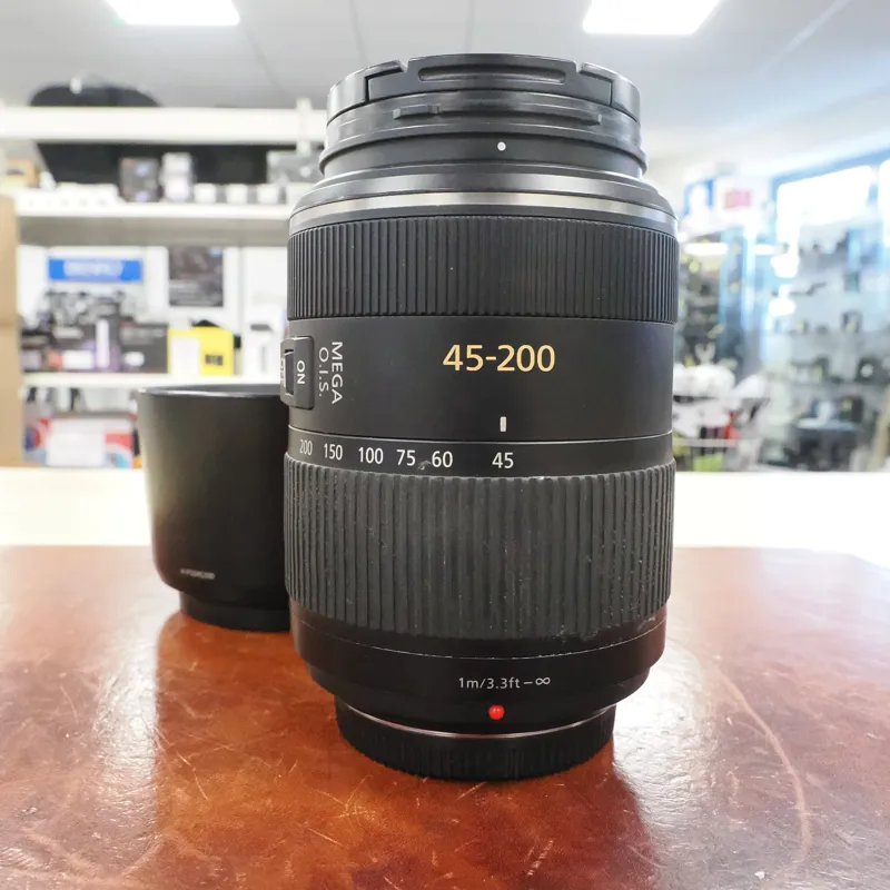 Used Panasonic Lumix 45-200mm f4-5.6 G Vario - 12 Months Warranty