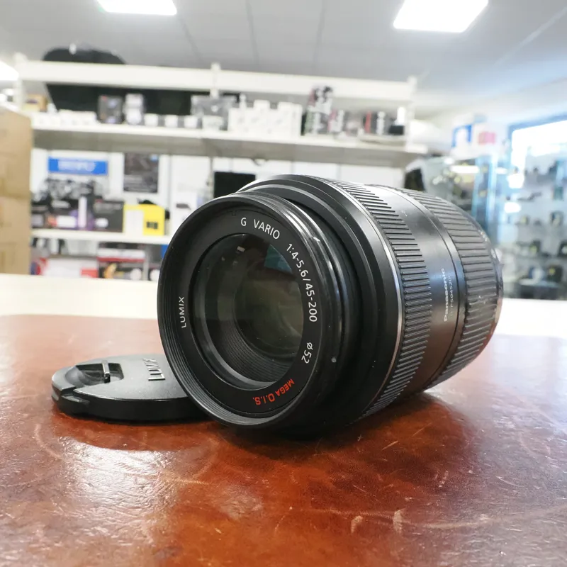 Used Panasonic Lumix 45-200mm f4-5.6 G Vario - 12 Months Warranty-3