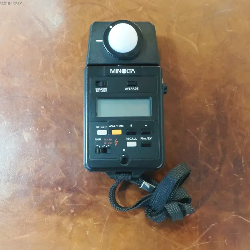 Used Minolta Auto Meter IIIF Light/Flash Meter - 12 Months Warranty-1