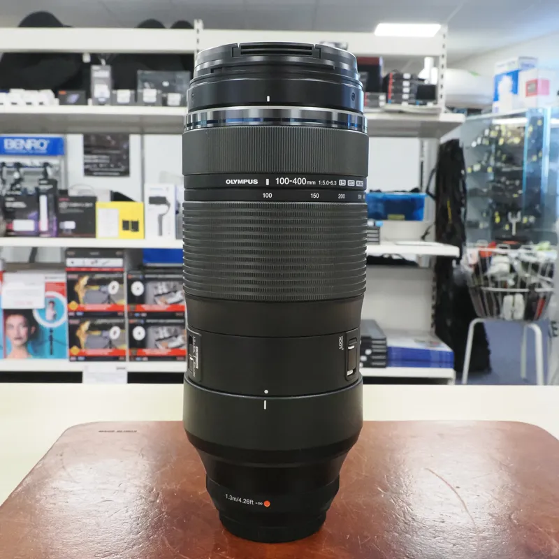 Used Olympus M.Zuiko 100-400mm f5-6.3 IS - 12 Months Warranty-1