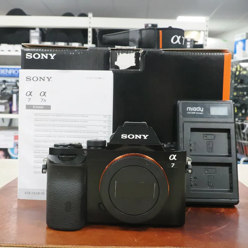 Used Sony A7 Body - 2633 Actuations - 12 Months Warranty