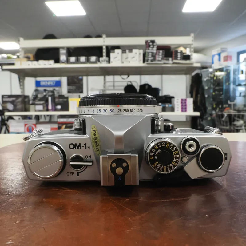 Used Olympus OM-1n Body - Silver - 12 Months Warranty-2