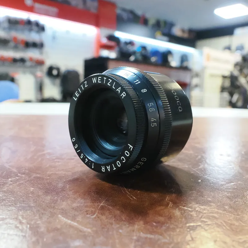Leitz(Leica) : Focotar DOOCQ ライカ引き伸ばしレンズ Leitz Wetzlar Focotar 50mm (f4.5) … ライカ 引き伸ばしレンズ