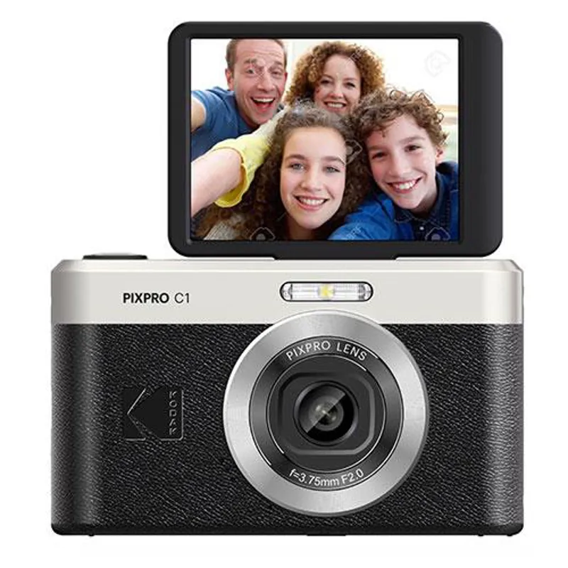 Kodak Pixpro C1 Compact Camera in Black 
