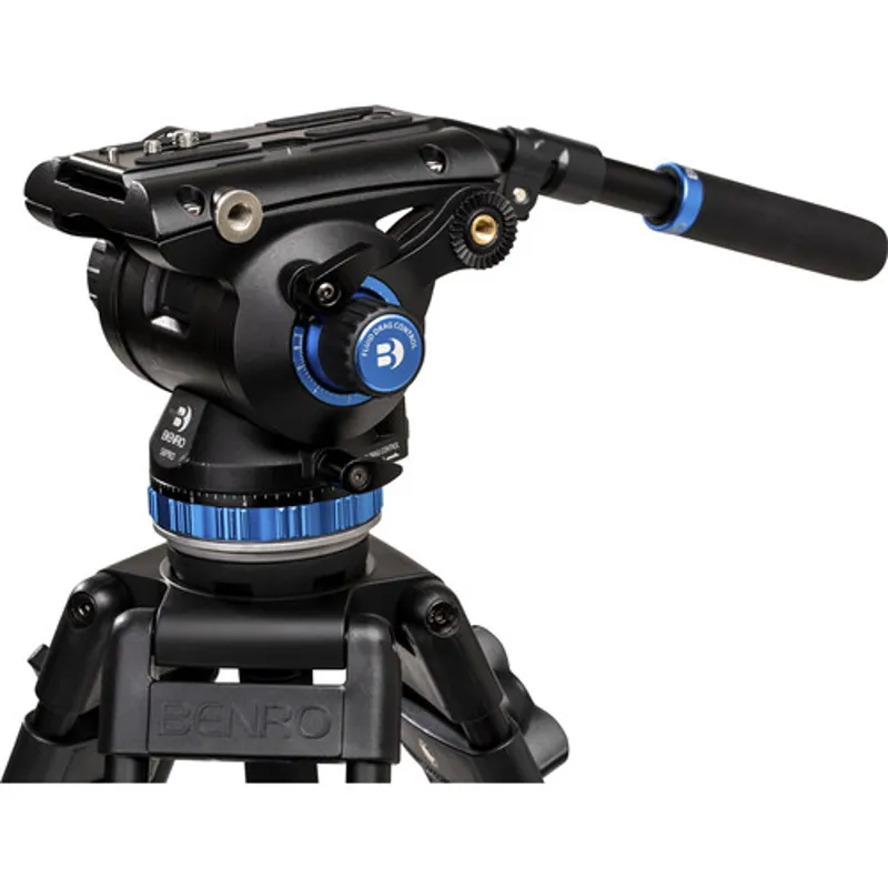 Ex-Display Benro S8 PRO Flat Base Fluid Video Tripod Head 8KG Payload