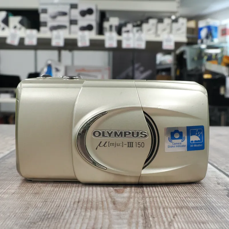 Used Olympus Mju III 150 Film Compact camera - 3 Months Warranty-1