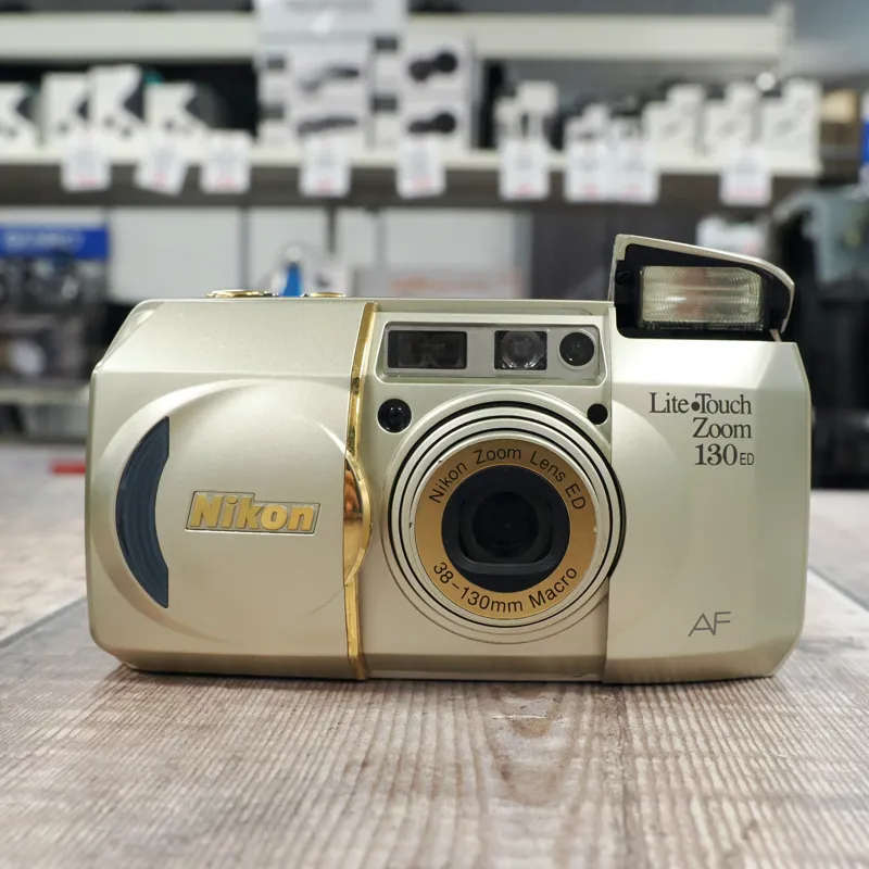 Used Nikon Lite Touch Zoom 130ED  film compact - 3 Months Warranty-1