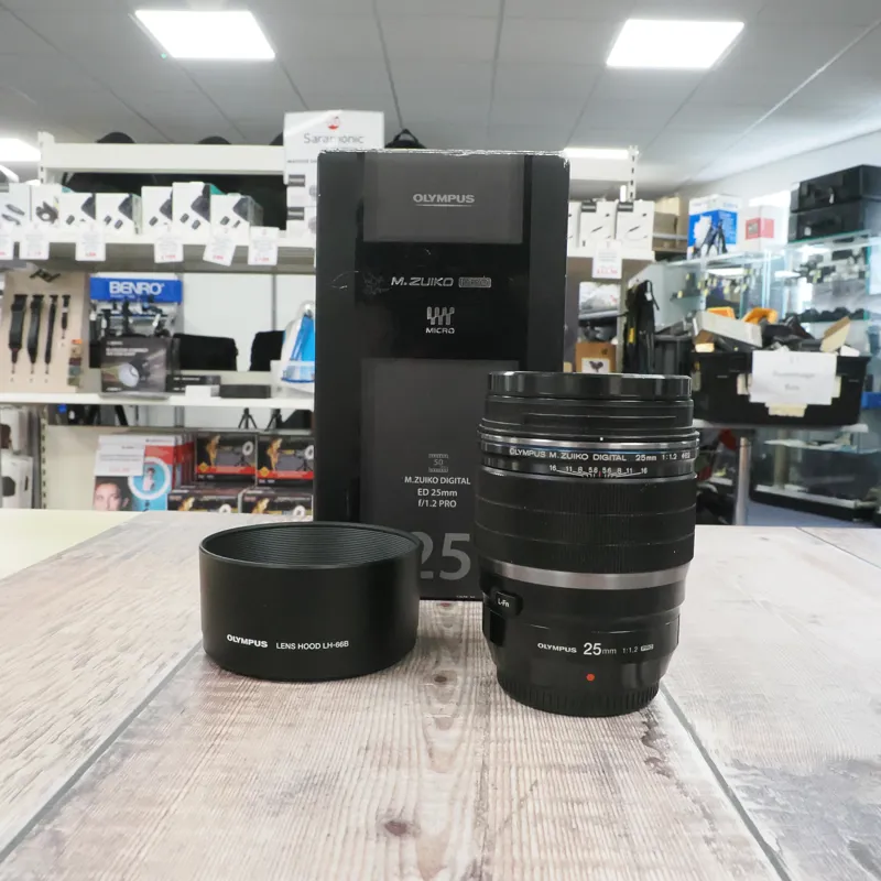Used Olympus M.Zuiko 25mm f1.2 Pro - 12 Months Warranty