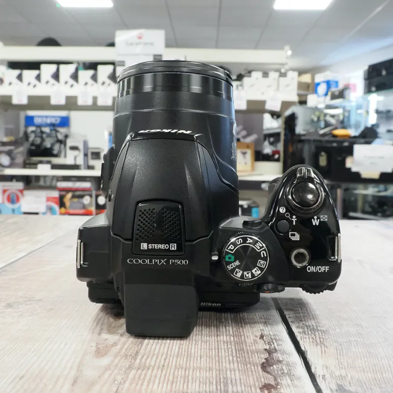 Used Nikon Coolpix P500 Bridge Camera - 12 Months Warranty-4