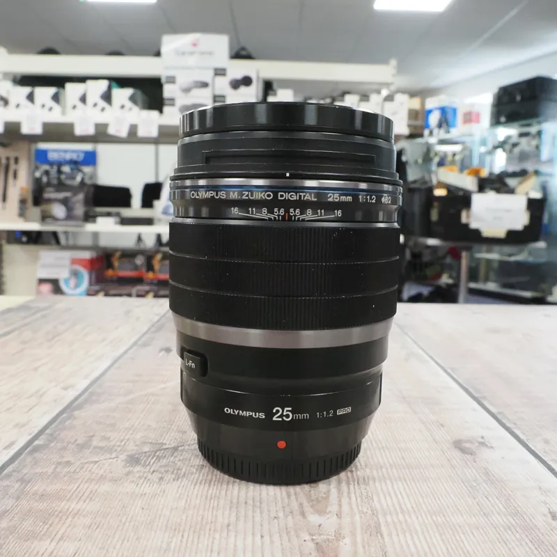Used Olympus M.Zuiko 25mm f1.2 Pro - 12 Months Warranty-1