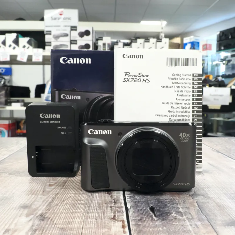 Used Canon Powershot SX720HS Digital Compact - 12 Months Warranty