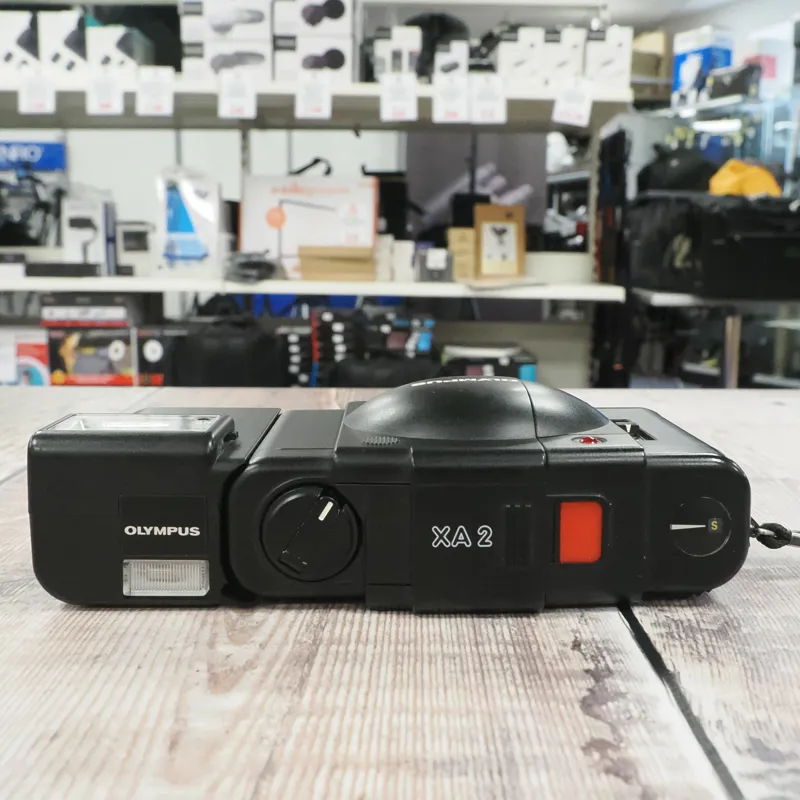 Used Olympus XA2 + A11 Flash - Film - 3 Months Warranty-3