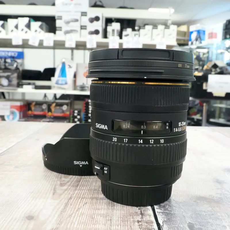 Used Sigma 10-20mm f4-5.6 DC HSM - Canon EF-S - 12 Months Warranty
