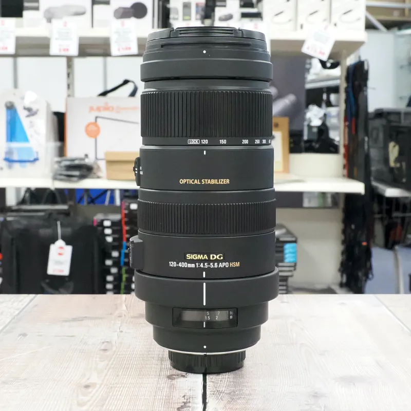 Used Sigma 120-400mm f4.5-5.6 APO DG OS - Pentax - 12 Months Warranty-1