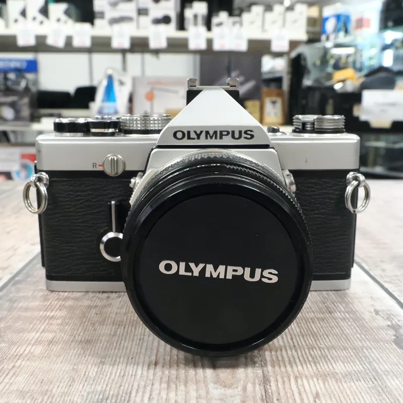 Used Olympus OM-1n + OM 50mm f1.8 - Film - 12 Months Warranty