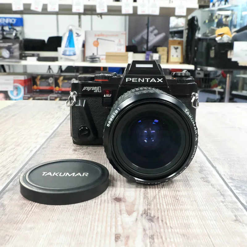 Used Pentax Program A + Takumar A 28-80mm f3.5-4.5 - 12 Months Warranty