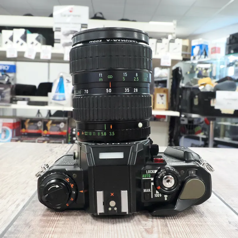 Used Pentax Program A + Takumar A 28-80mm f3.5-4.5 - 12 Months Warranty-3
