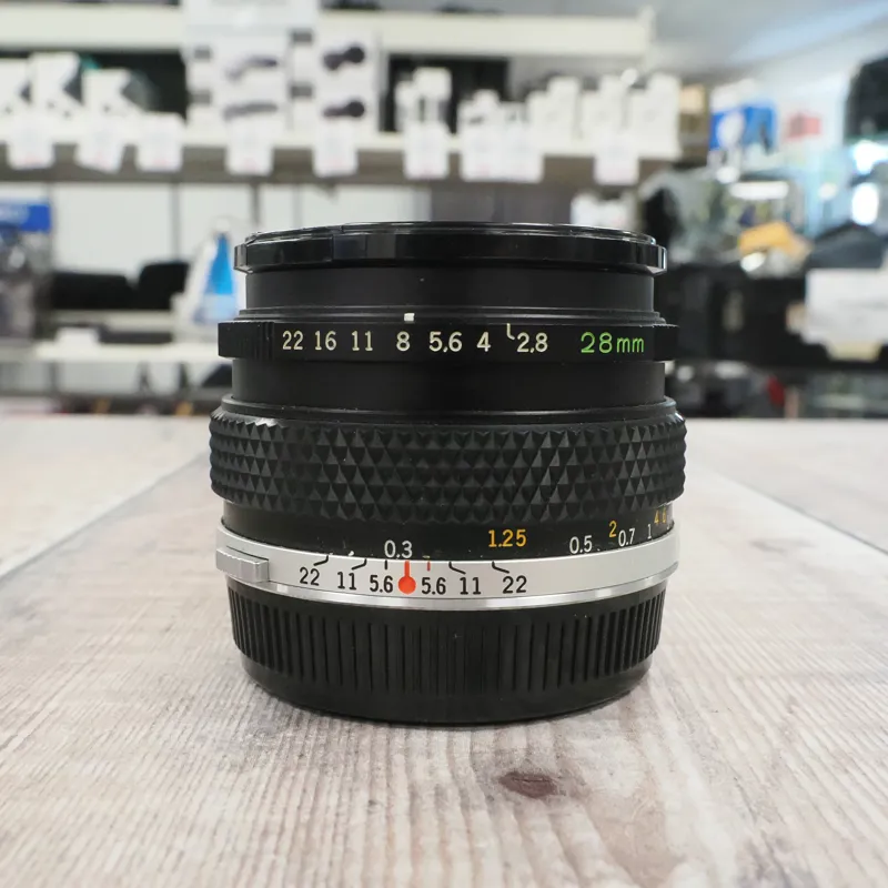 Used Olympus Zuiko 28mm f2.8 Auto W - 3 Months Warranty
