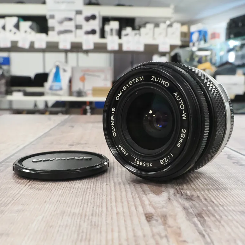 Used Olympus Zuiko 28mm f2.8 Auto W - 3 Months Warranty-1