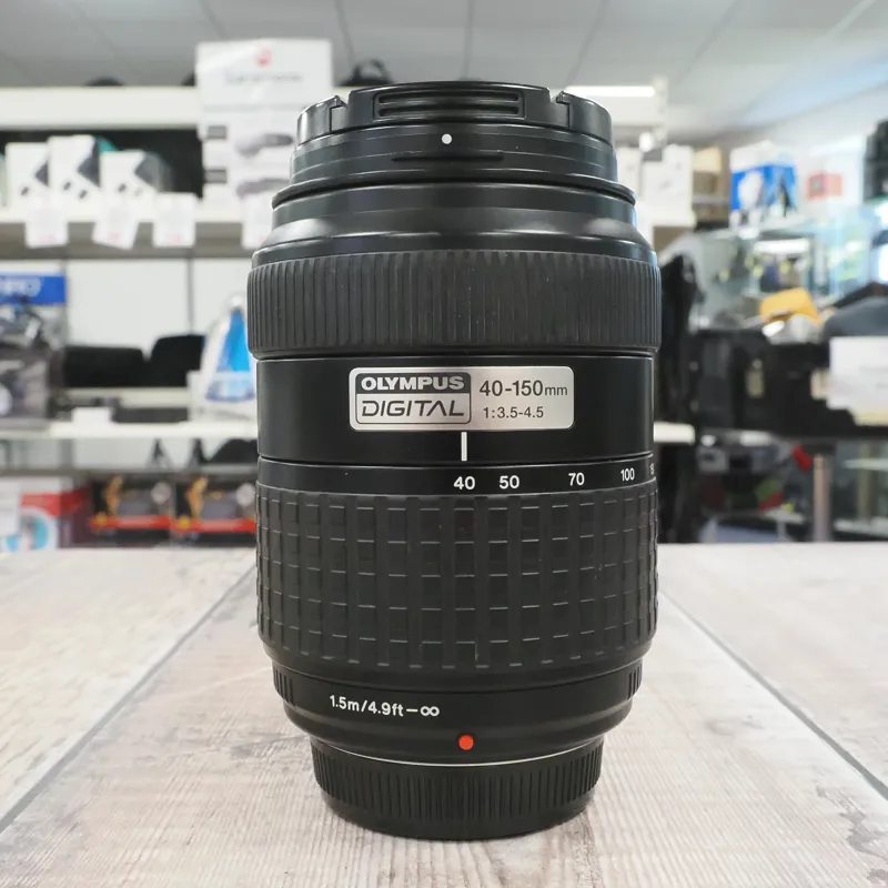 Used Olympus Zuiko Digital 40-150mm 3.5-4.5 - 4/3 Fit - 12 Months Warranty