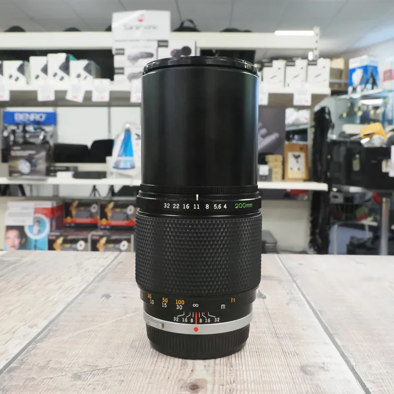Used Olympus Zuiko 200mm f4 MC Auto T - 3 Months Warranty