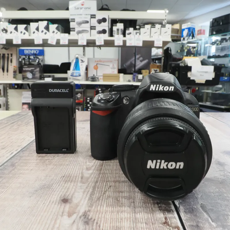 Used Nikon D3100 Body + 18-55mm VR - 2052 Actuations - 12 Months Warranty