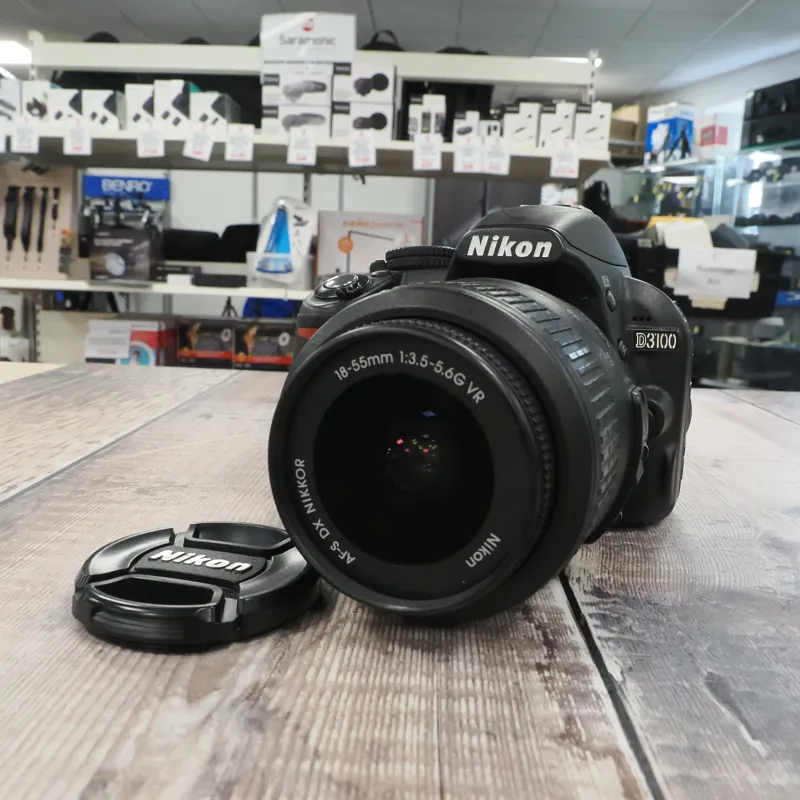 Used Nikon D3100 Body + 18-55mm VR - 2052 Actuations - 12 Months Warranty-1