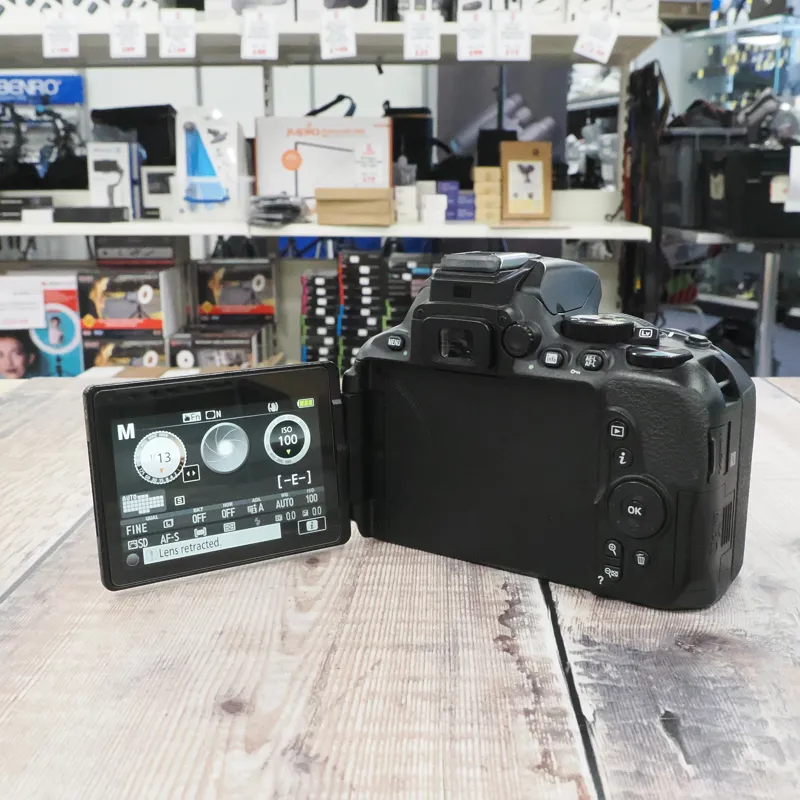 Used Nikon D5600 + AF-P 18-55mm G VR - 16586 Actuations - 12 Months Warranty-3