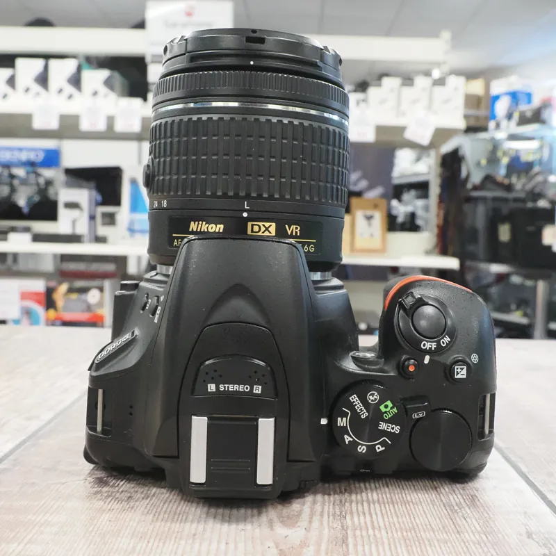 Used Nikon D5600 + AF-P 18-55mm G VR - 16586 Actuations - 12 Months Warranty-4