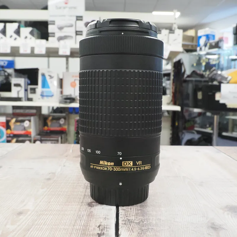 Used Nikon AF-P 70-300mm f4.5-6.3 G ED VR - 12 Months Warranty