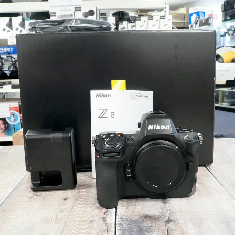 Used Nikon Z8 Body - 24697 Actuations - 12 Months Warranty-1