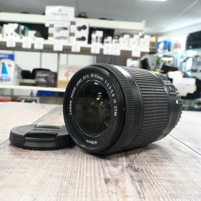 Used Canon EF-S 18-55mm f3.5-5.6 IS STM - 12 Months Warranty-2