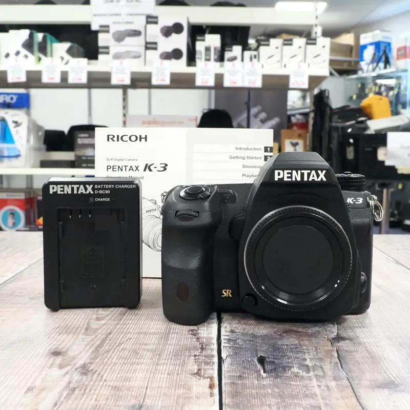 Used Pentax K-3 Body - 1346 Actuations - 12 Months Warranty