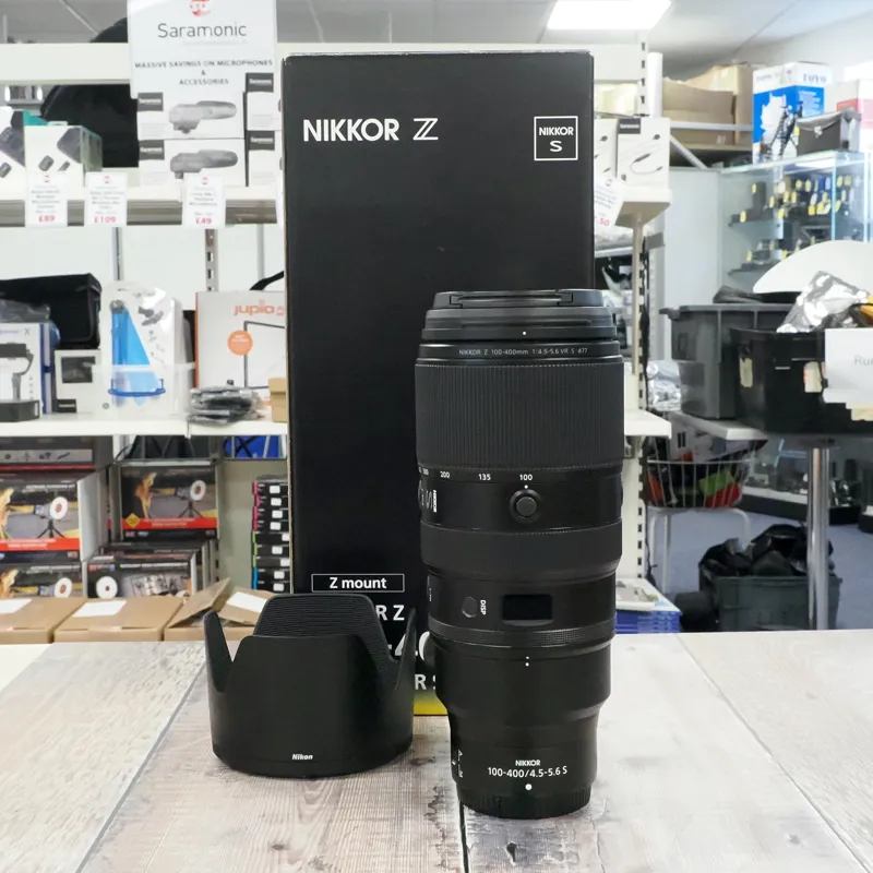 Used Nikon Z 100-400mm f4.5-5.6 VR S - 12 Months Warranty