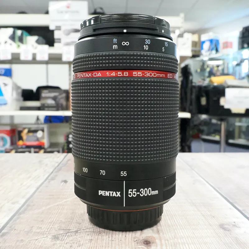 Used Pentax HD DA 55-300mm f4-5.8 ED WR - 12 Months Warranty