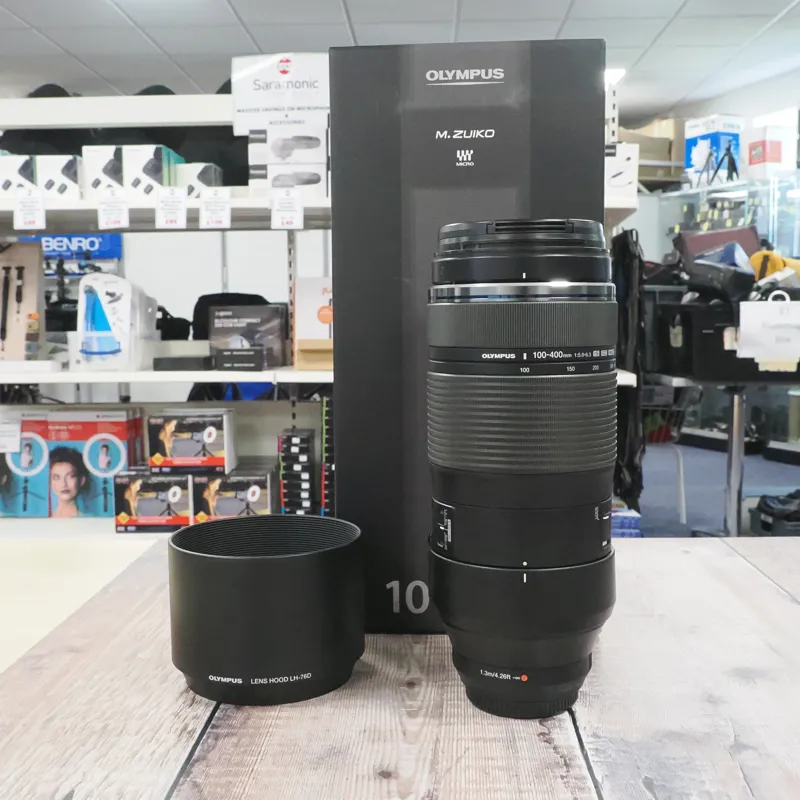 Used Olympus M.Zuiko 100-400mm f5-6.3 IS ED - 12 Months Warranty