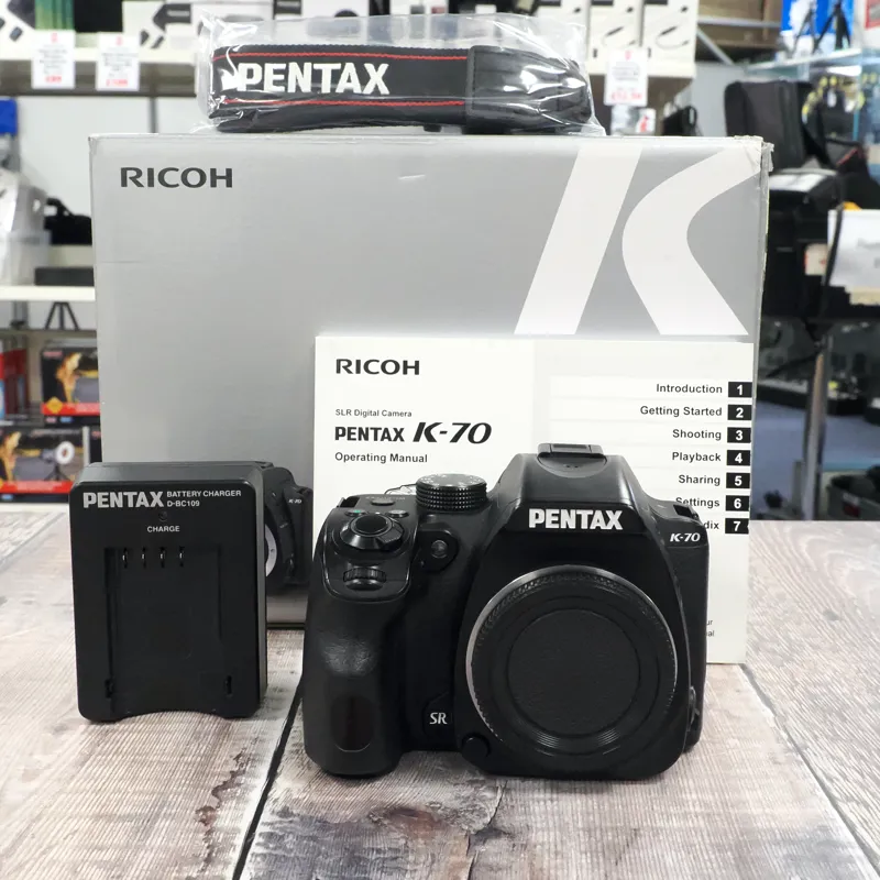 Used Pentax K-70 Body - 17591 Actuations - 12 Months Warranty