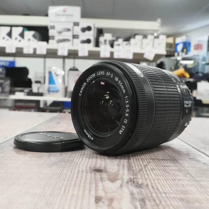 Used Canon EF-S 18-55mm 3.5-5.6 IS STM - 12 Months Warranty-2