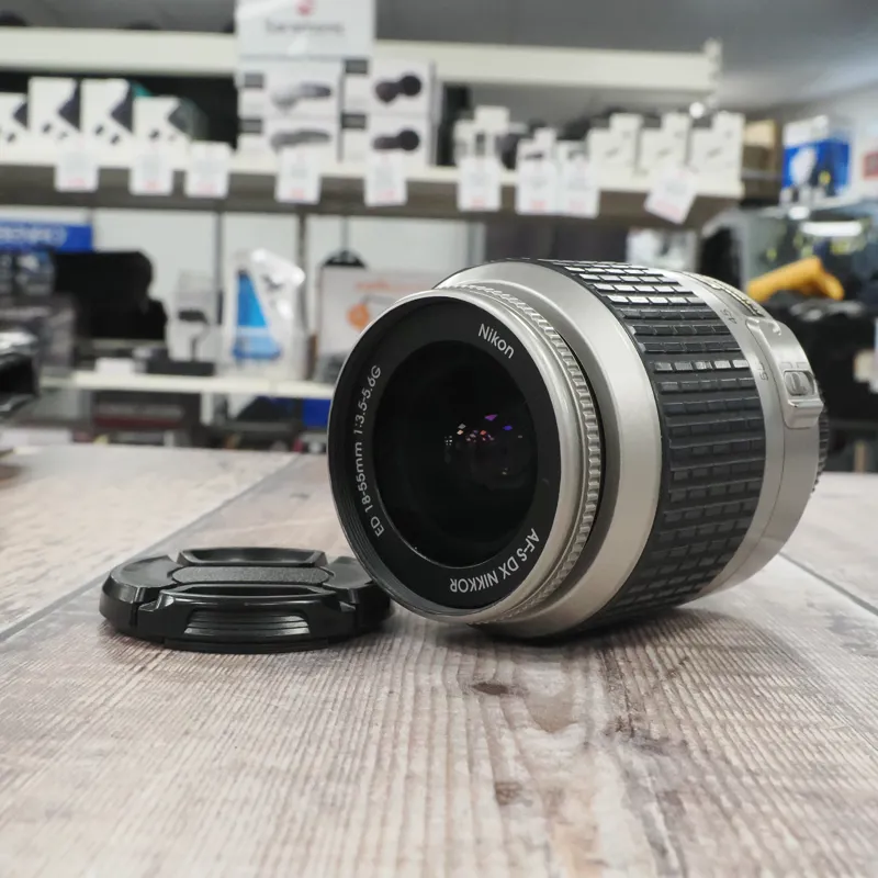 Used Nikon DX 18-55mm 3.5-5.6 G ED - Silver - 3 Months Warranty-2
