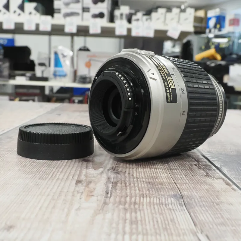 Used Nikon DX 18-55mm 3.5-5.6 G ED - Silver - 3 Months Warranty-3