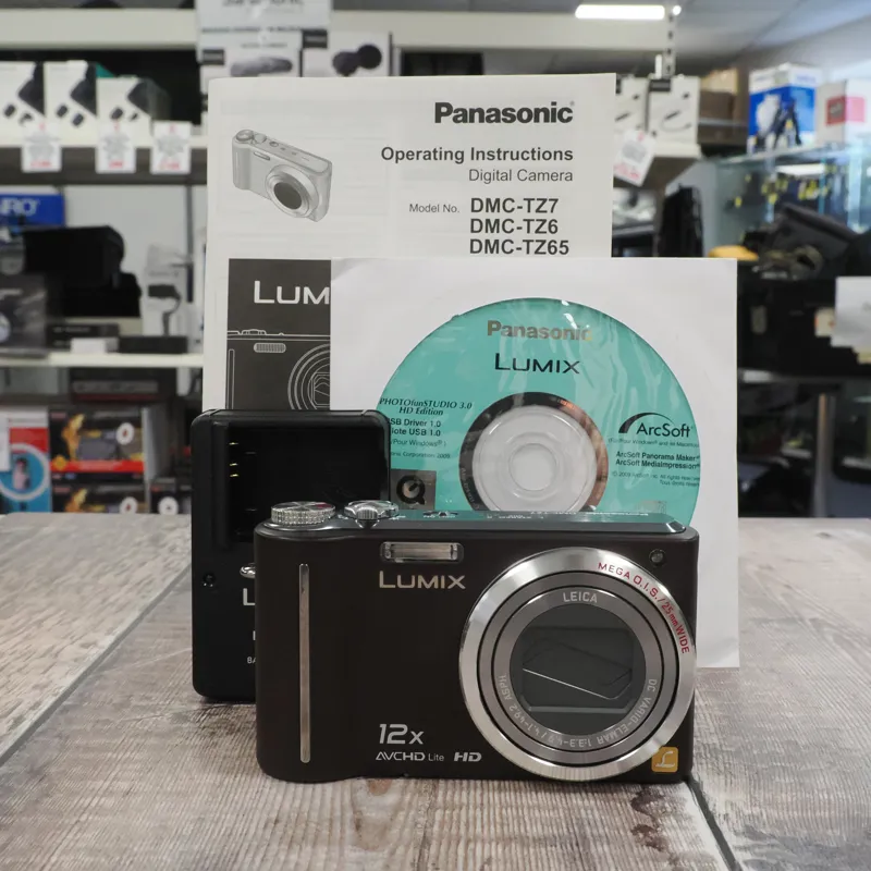 Used Panasonic Lumix TZ7 Digital Compact - 12 Months Warranty
