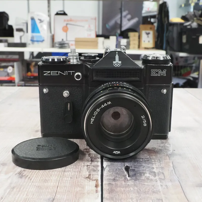 Used Zenit EM + Helios-44m 58mm f2 - 3 Months Warranty-1