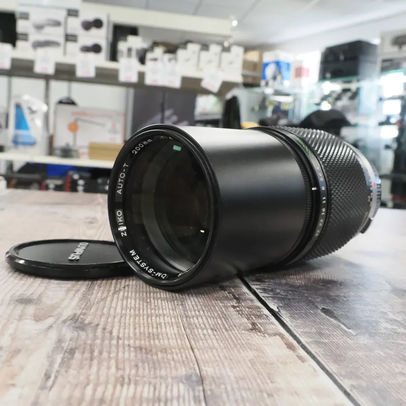Used Olympus Zuiko 200mm f4 Auto T - 3 Months Warranty-1